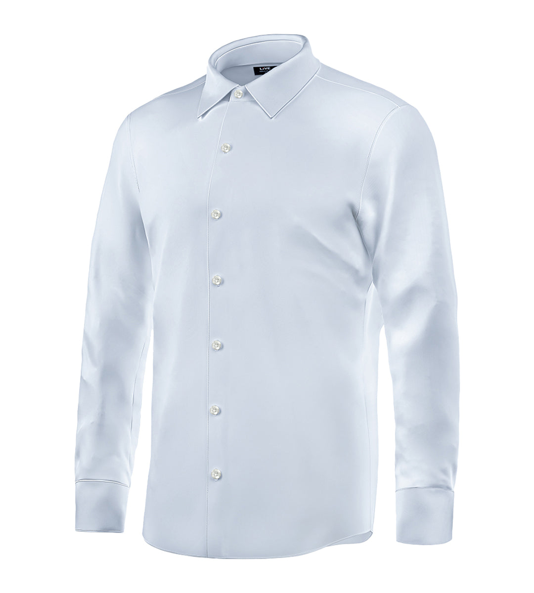 Men’s High Spandex Stretch Shirt – Slim Fit, Soft & Comfortable