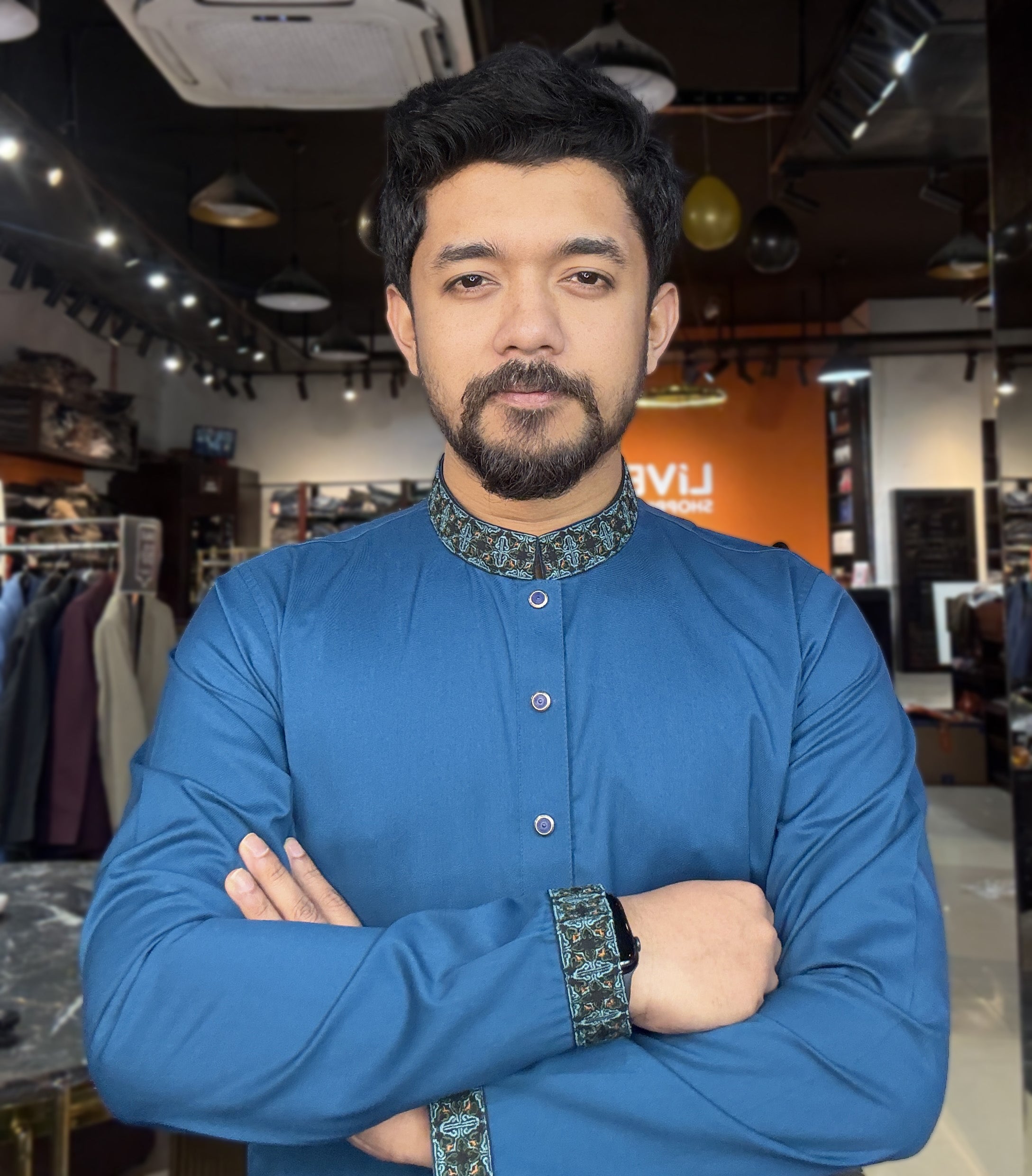 Men’s Exclusive Embroidered Panjabi