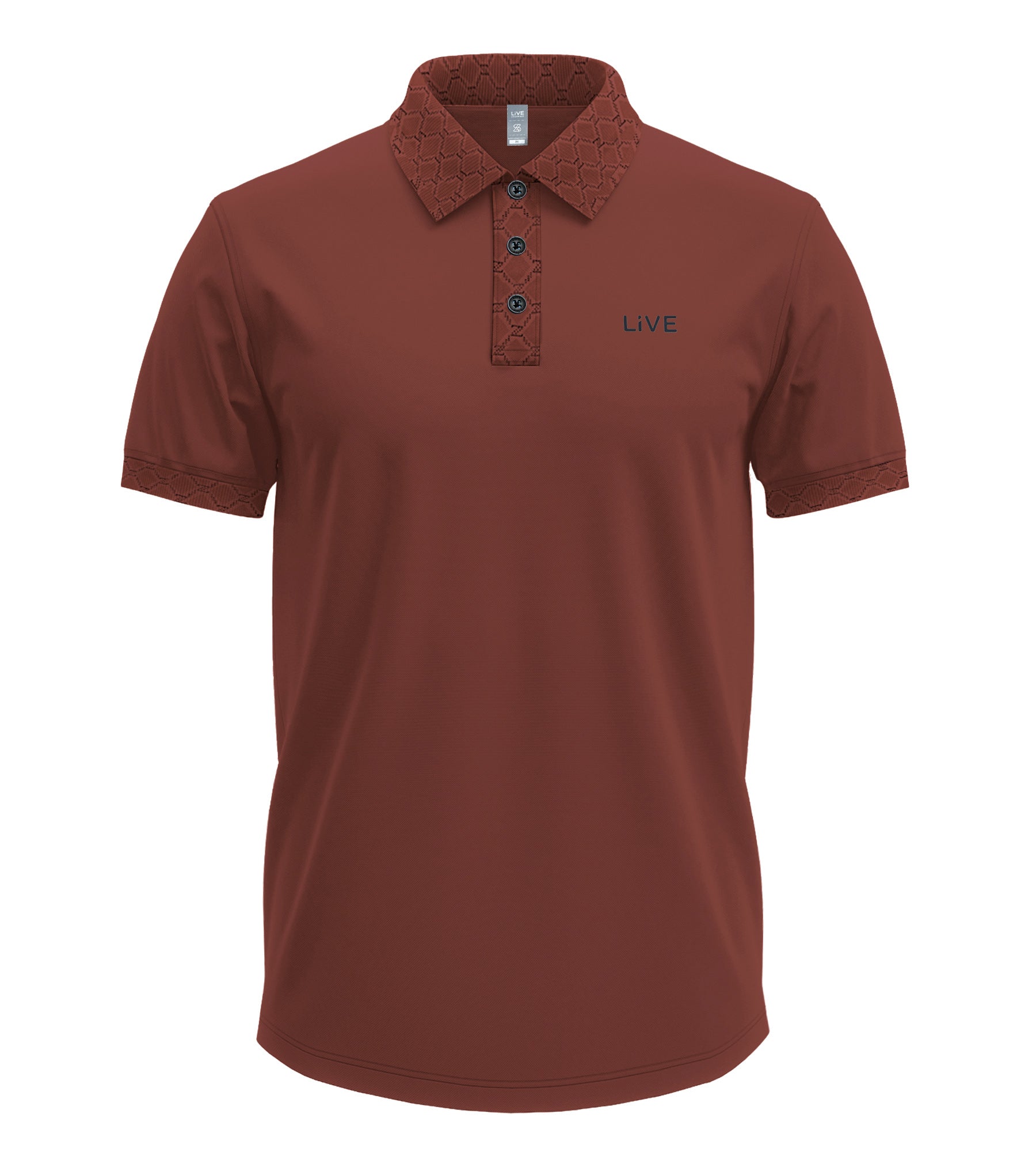 Men’s Zen Collar Premium Polo Shirt