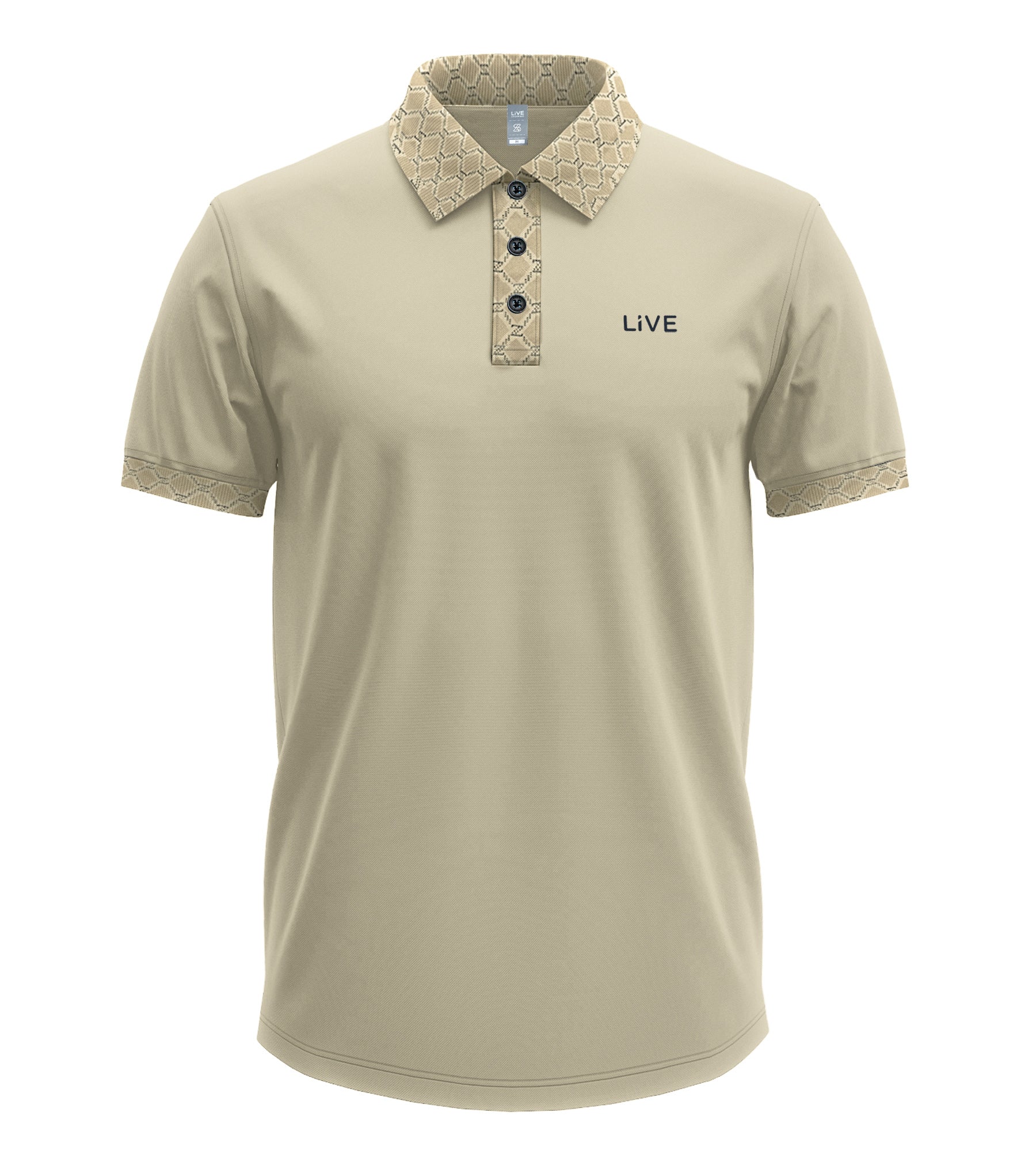 Men’s Zen Collar Premium Polo Shirt