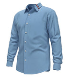Classic Men’s Oxford Shirt with Edge Collar