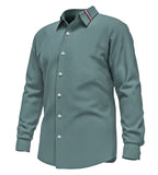 Classic Men’s Oxford Shirt with Edge Collar