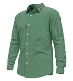 Classic Men’s Oxford Shirt with Edge Collar