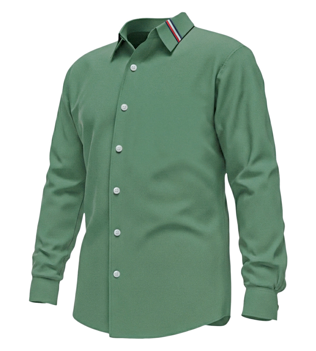 Classic Men’s Oxford Shirt with Edge Collar