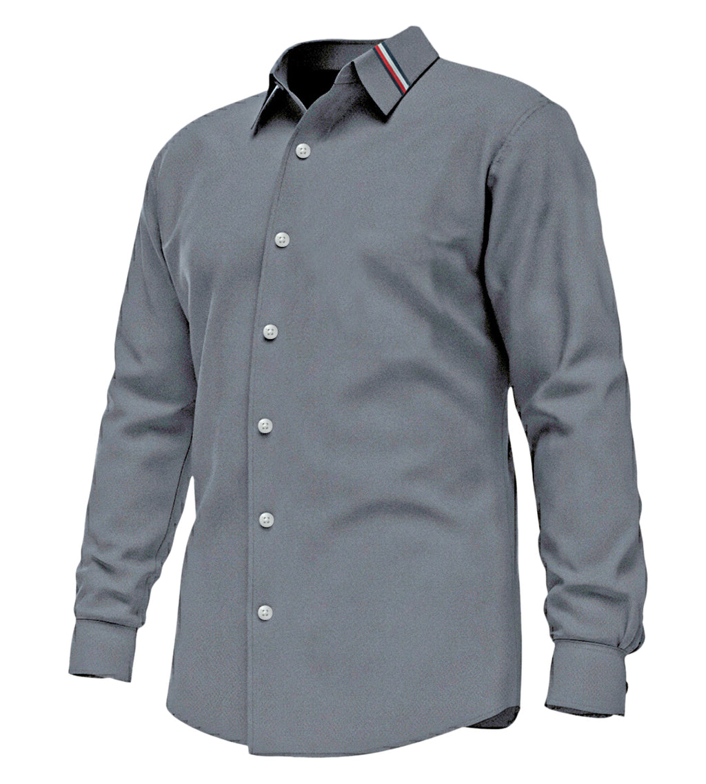 Classic Men’s Oxford Shirt with Edge Collar