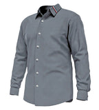 Classic Men’s Oxford Shirt with Edge Collar