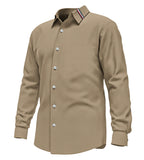 Classic Men’s Oxford Shirt with Edge Collar