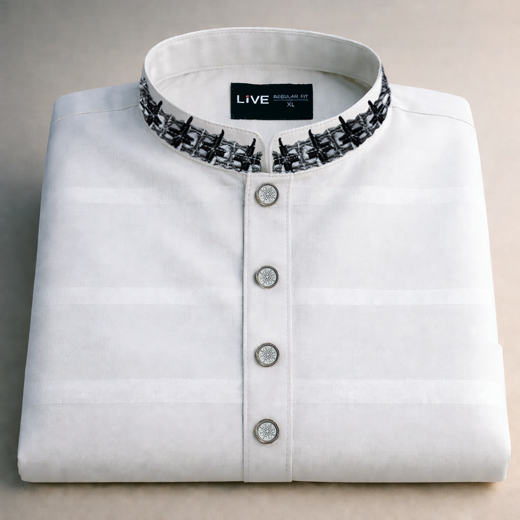 Men’s Exclusive Embroidered Panjabi