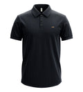 Men’s Luxe Textured Polo Shirt,Short-Sleeve Smart-Casual Designer