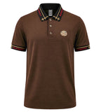 Men’s Designer Polo Shirt – Luxury Cotton, Slim Fit, Short Sleeve