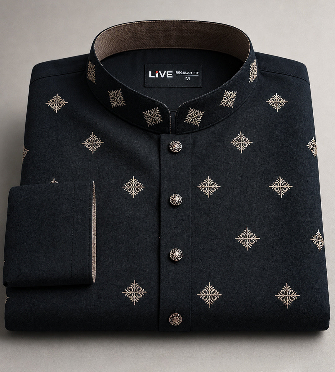 Exclusive Men’s Panjabi – Detailed Embroidery with Contemporary Look