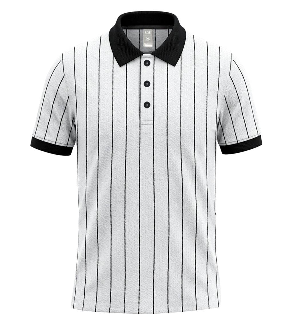 Signature Stripe Men’s Fashion Polo – Striped Short-Sleeve Slim-Fit