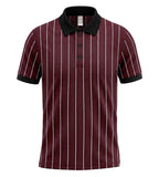Signature Stripe Men’s Fashion Polo – Striped Short-Sleeve Slim-Fit