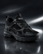Men's Fashion Casual Sports Shoes – Lightweight Breathable Leather Mesh Walking Sneakers