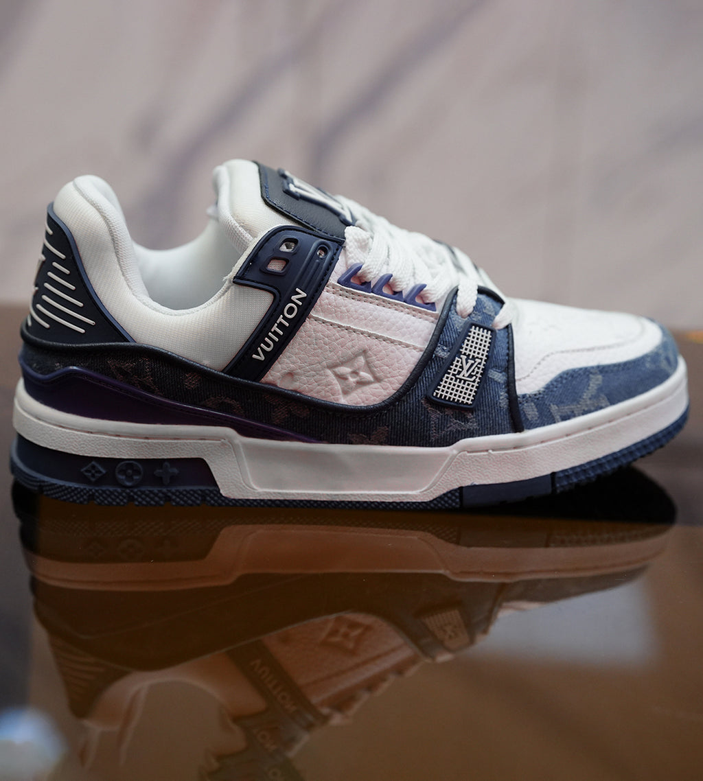 Streetwear-Style Multi-Panel Sneaker for Men