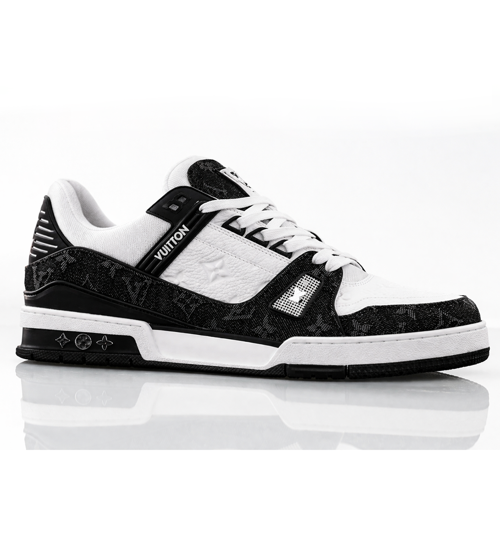 Streetwear-Style Multi-Panel Sneaker for Men