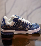 HyperEdge Patchwork Street Style Sneakers for Men