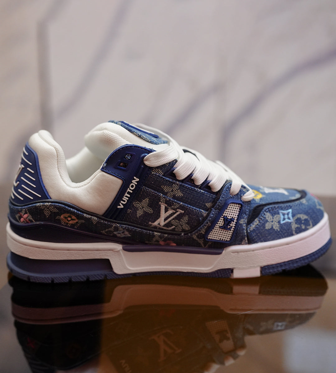 HyperEdge Patchwork Street Style Sneakers for Men