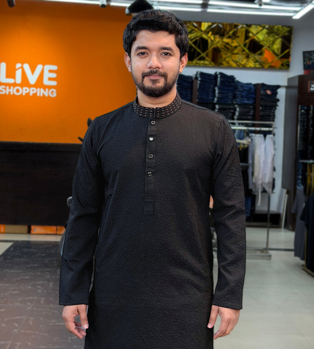 Men’s Exclusive Embroidered Panjabi