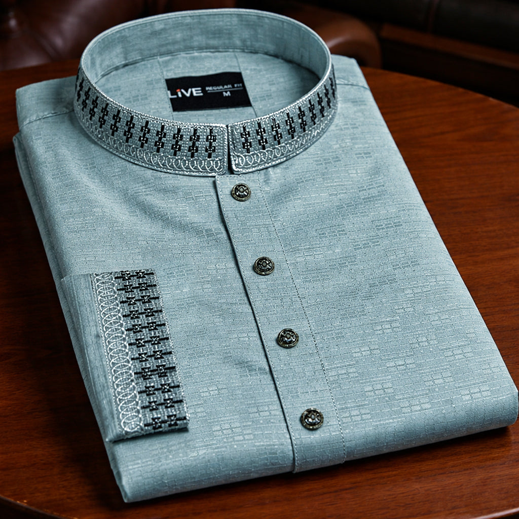 Men’s Luxury Embroidered Panjabi | Designer Traditional Wear